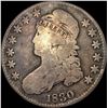 Image 1 : 1830 Capped Bust Half Dollar NICELY CIRCULATED