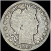 1901-S Silver Barber Half Dollar NICELY CIRCULATED