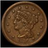Image 1 : 1856 Braided Hair Large Cent CLOSELY UNCIRCULATED