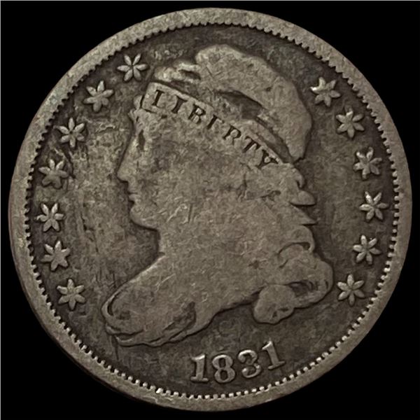 1831 Capped Bust Dime NICELY CIRCULATED