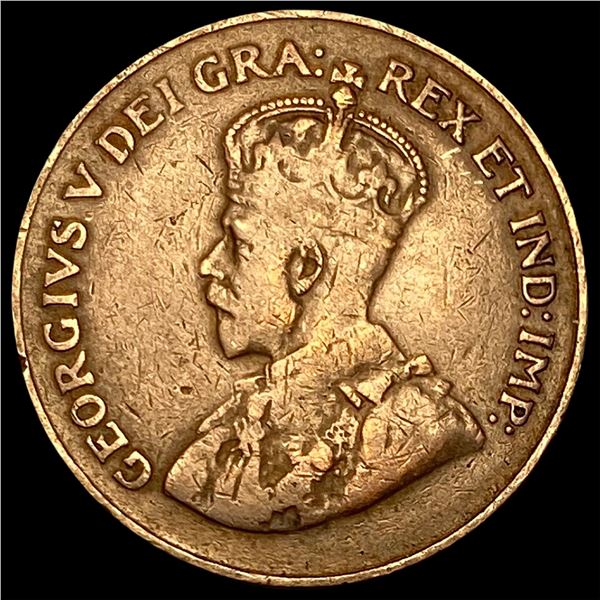 1923 Canada 1 Cent LIGHTLY CIRCULATED