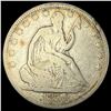 Image 1 : 1858 Seated Liberty Half Dollar NICELY  CIRCULATED