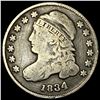 Image 1 : 1834 Capped Bust Dime NICELY CIRCULATED