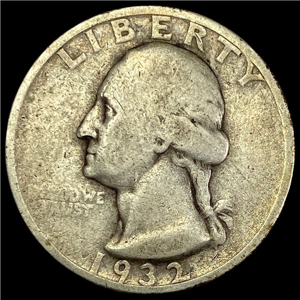 1932-S Silver Washington Quarter LIGHTLY  CIRCULATED