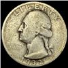 1932-S Silver Washington Quarter LIGHTLY  CIRCULATED