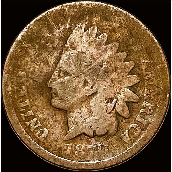 1870 Indian Head Cent NICELY CIRCULATED