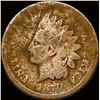 Image 1 : 1870 Indian Head Cent NICELY CIRCULATED