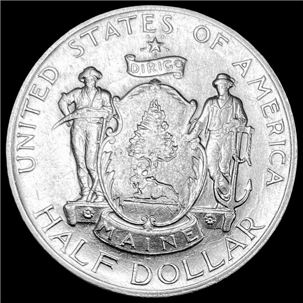 1920 Silver Maine Half Dollar UNCIRCULATED