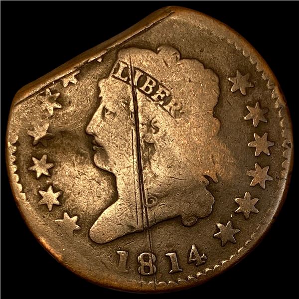 1814 Classic Head Large Cent NICELY  CIRCULATED