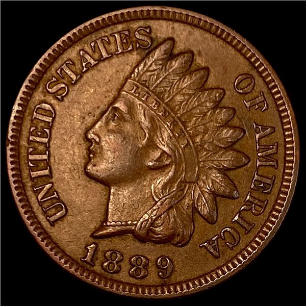 1889 Indian Head Cent CHOICE AU