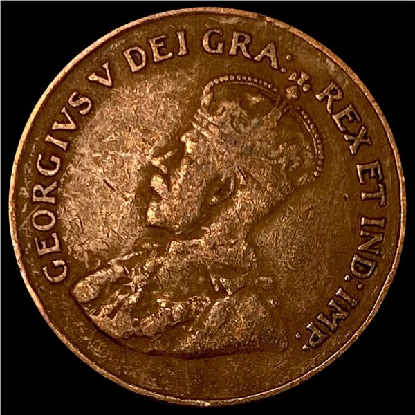 1923 Canada Bronze One Cent LIGHTLY  CIRCULATED