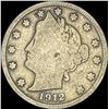 1912-S Liberty Head Nickel NICELY CIRCULATED