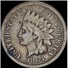 Image 1 : 1864-L Indian Head Cent NICELY CIRCULATED