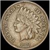 1873 Indian Head Cent   NEARLY UNCIRCULATED