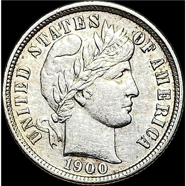 1900-S Silver Barber Dime CLOSELY  UNCIRCULATED