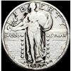 1927-S Silver Standing Liberty Quarter  LIGHTLY CIRCULATED