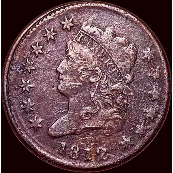 1812 Classic Head Large Cent HIGH GRADE