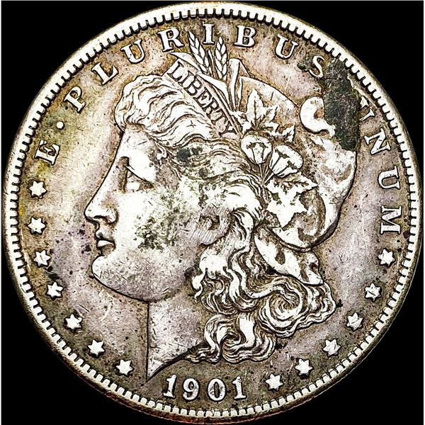 1901-S Silver Morgan Dollar LIGHTLY  CIRCULATED