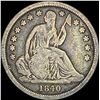 Image 1 : 1840-O Silver Seated Liberty Dime  NICELY  CIRCULATED