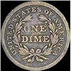 Image 2 : 1840-O Silver Seated Liberty Dime  NICELY  CIRCULATED