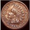 Image 1 : 1864 Bronze Indian Head Cent CLOSELY  UNCIRCULATED