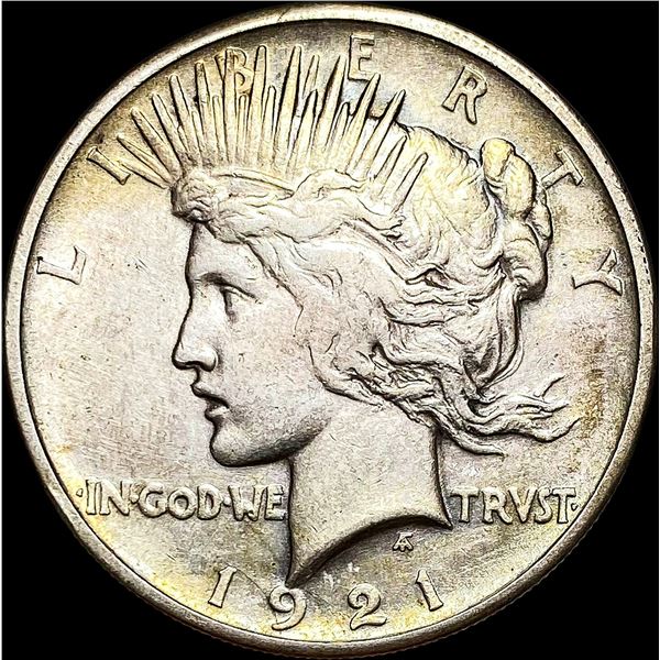 1921 Silver Peace Dollar CLOSELY UNCIRCULATED