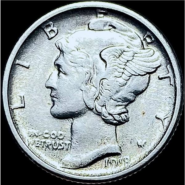 1919-S Mercury Dime CHOICE AU