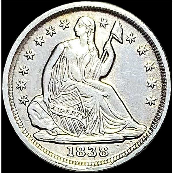 1838 Silver Half Dime HIGH GRADE