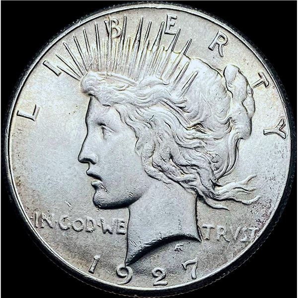 1927 Peace Silver Dollar CHOICE AU