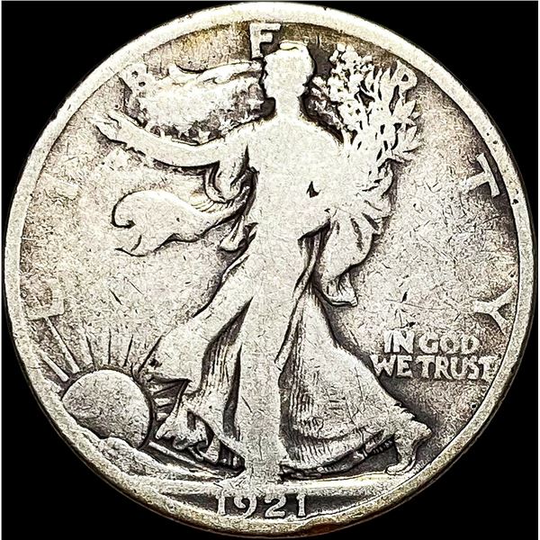 1921 Silver Half Dollar NICELY CIRCULATED