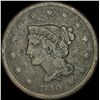 1840 Braided Hair Large Cent  LIGHTLY  CIRCULATED