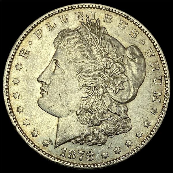 1878 Silver Morgan Dollar CHOICE AU