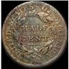 Image 2 : 1810 Classic Head Half Cent NICELY CIRCULATED