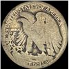 Image 2 : 1921 Silver Walking Liberty Half Dollar  NICELY CIRCULATED