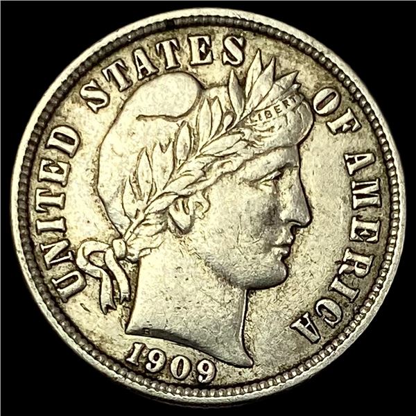 1909-O Silver Barber Dime  CLOSELY  UNCIRCULATED