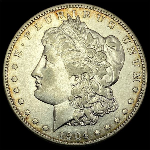 1904-S Silver Morgan Dollar NEARLY  UNCIRCULATED