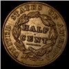Image 2 : 1835 Classic Head Half Cent  CLOSELY  UNCIRCULATED