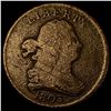 Image 1 : 1803 Copper Half Cent  CLOSELY UNCIRCULATED