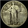 1925-O Silver Standing Liberty Quarter   LIGHTLY CIRCULATED