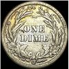 Image 2 : 1907-O Silver Barber Dime LIGHTLY CIRCULATED