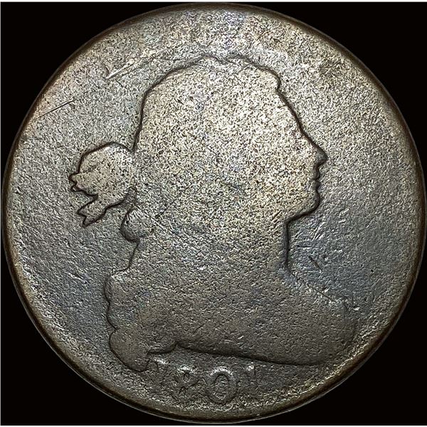 1801 Draped Bust Large Cent NICELY CIRCULATED