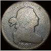 Image 1 : 1801 Draped Bust Large Cent NICELY CIRCULATED