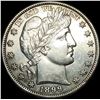 Image 1 : 1899 Silver Half Dollar (Barber) CLOSELY  UNCIRCULATED