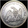 Image 2 : 1842 Silver Half Dollar (Seated Liberty)  CLOSELY UNCIRCULATED