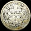Image 2 : 1838-O Silver Seated Liberty Dime NICELY  CIRCULATED