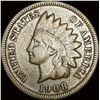1908-S Indian Head Cent LIGHTLY CIRCULATED
