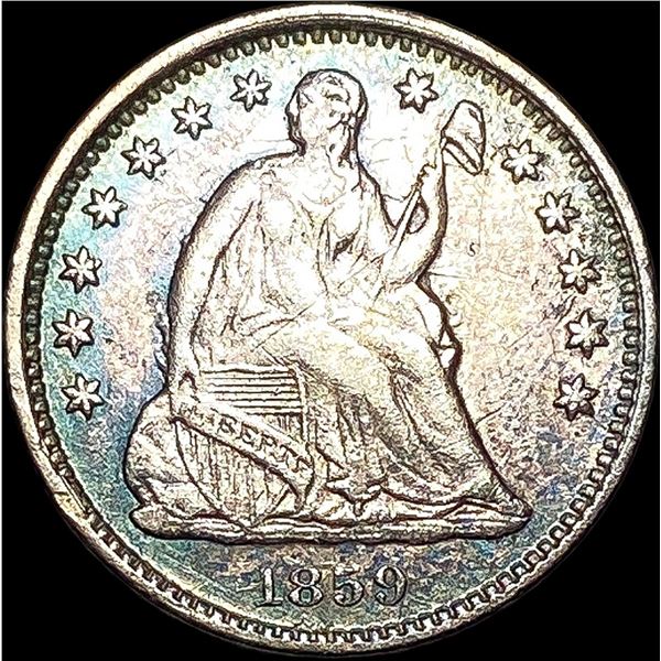 1859-O Silver Half Dime CLOSELY UNCIRCULATED