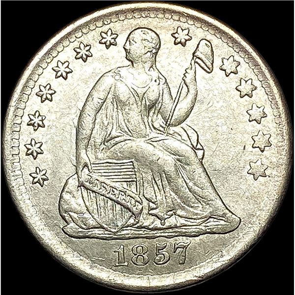1857 Silver Half Dime CLOSELY UNCIRCULATED