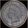 1886 T2 Indian Head Cent NEARLY UNCIRCULATED