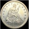 Image 1 : 1873 Arrows Seated Liberty Quarter CLOSELY  UNCIRCULATED